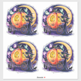 Eine Hexennachtsfahrt Aufkleber