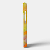 Eine hinterleuchtete, leuchtende Begonia-Blüte Case-Mate iPhone Hülle (Rückseite / Links)