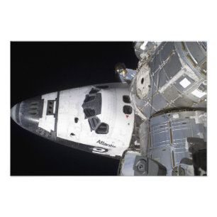 Eine Hochwinkel Ansicht der Crewkabine Fotodruck