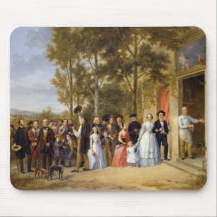 Eine Hochzeit beim Coeur Volant, Louveciennes Mousepad