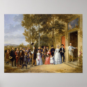 Eine Hochzeit im Coeur Volant, Louveciennes Poster