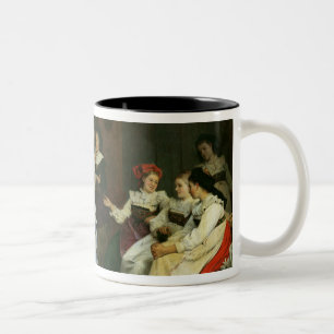 Eine Hochzeit in unterem Elsass Zweifarbige Tasse