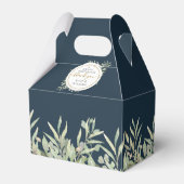 Eine Hochzeit mit einer süßen Grünen im tiefen Mee Geschenkschachtel (Rückseite)