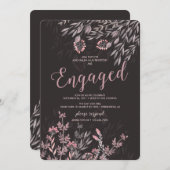 Eine Hochzeitsbindungsparty für die Sommernacht Einladung (Vorne/Hinten)