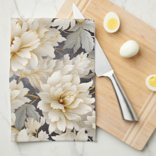 Eine Hochzeitsblumenserie Design 10 Geschirrtuch