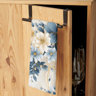 Eine Hochzeitsblumenserie Design 12 Geschirrtuch