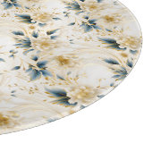 Eine Hochzeitsblumenserie Design 1 Schneidebrett (Ecke)
