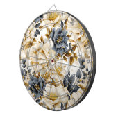 Eine Hochzeitsblumenserie Design 5 Dartscheibe (Vorderseite rechts)