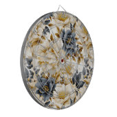 Eine Hochzeitsblumenserie Design 5 Dartscheibe (Vorderseite Links)