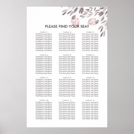 Eine Hochzeitskarte für den Sommernachtstraum Poster