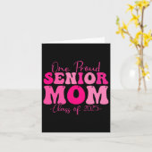 Eine hohe Mama Cl von 2025 Abschluss Groovy Karte (Gelbe Blume)