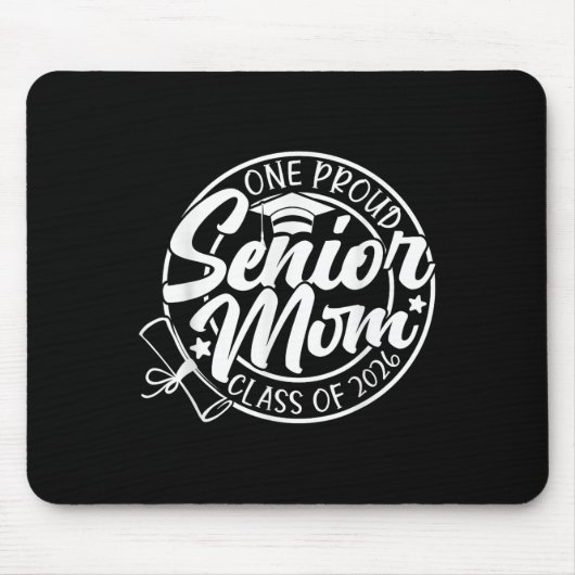 Eine hohe Mama Cl von 2026 Abschluss Leopard Mousepad (Vorne)