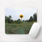 eine hohe Sonnenblume Mousepad (Mit Mouse)