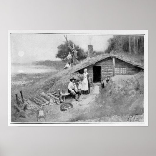Eine Höhle in Pennsylvania Poster (Vorne)