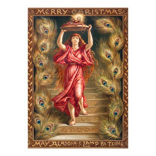 Eine Holelampe für Frauen Fotodruck (Vorne)