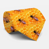 . Eine Honig-Bienen-Krawatte für Ihren HONIG!! Krawatte (Gerollt)