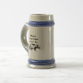 Eine Honigdachsart Tag haben Bierglas (Vorderseite Links)