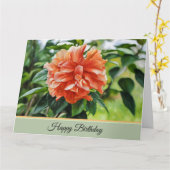 Eine Hübsche Blume - Geburtskarte Karte (Gelbe Blume)