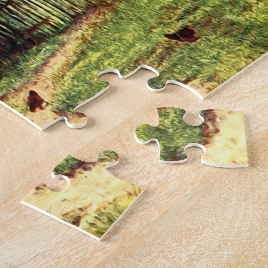 Eine Hütte von Helen Allingham in Hambledon Puzzle (Seite)