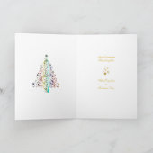 Eine I-Liebe Weihnachtskarte Karte (Innenseite)