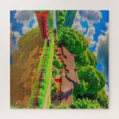 Eine idyllische Landschaft Puzzle (Horizontal)