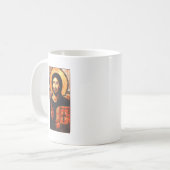 Eine Ikone des 6. Jahrhundertsvon Jesus Kaffeetasse (Vorderseite Links)