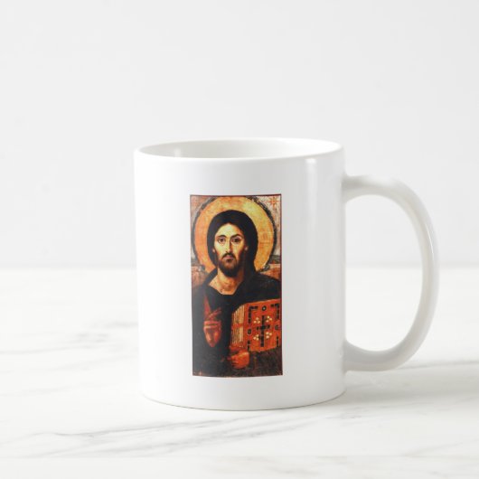 Eine Ikone des 6. Jahrhundertsvon Jesus Kaffeetasse (Rechts)