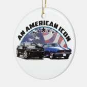 Eine Ikone fährt fort Keramik Ornament (Links)