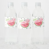 Eine in der Melon Water Flasche Wasserflaschenetikett (Flaschen)