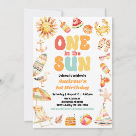 Eine in der Sun Pool-Party Einladung