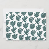 Eine in einem Melon 1. Geburtstag Foto Einladung (Rückseite)