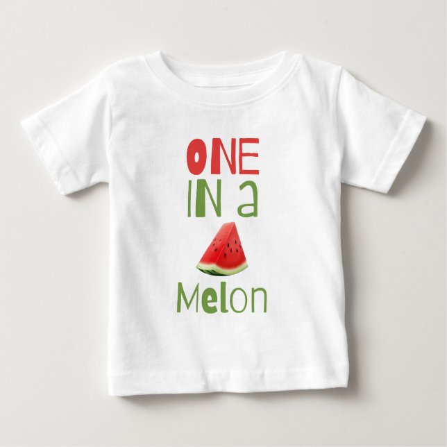 Eine in einem Melon Baby T-shirt (Vorderseite)