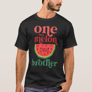 Eine in einem Melon Brother Niedliche Wassermelone T-Shirt