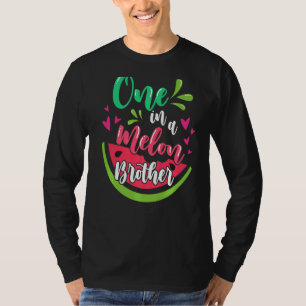 Eine in einem Melon Bruder Matching Familie Bruder T-Shirt