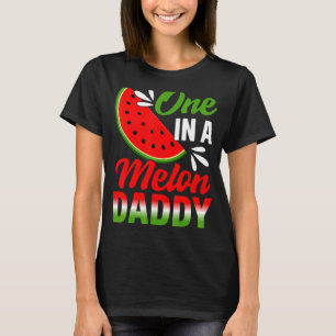 Eine in einem Melon Daddy Watermelon Familie Gebur T-Shirt