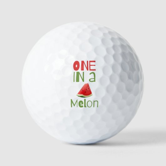 Eine in einem Melon Golfball (Vorderseite)