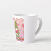 Eine in einem Melon | Green Gnome & Watermelon Milchtasse (Rechte Ecke)