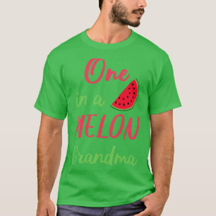 Eine in einem Melon Oma, die ich in einer Familie T-Shirt