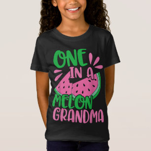 Eine in einem Melon Oma Watermelon Rosa Großmutter T-Shirt