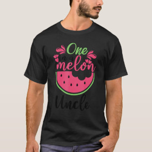 Eine in einem Melon Onkel Watermelon Familie Match T-Shirt