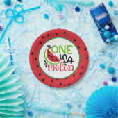 Eine in einem Melon Paper-Teller Pappteller (Party)