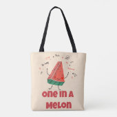 Eine in einem Melon - Pastelfrucht (Soft Beige Edi Tasche (Rückseite)