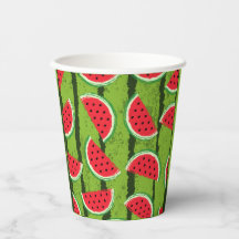Eine in einem Melon Red & Green Watermelon