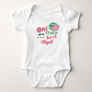 Eine in einem Melon Watermelon 1. Geburtstag Shirt