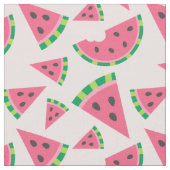 Eine in einem Melon Watermelon Slices & Blush Pink Stoff (Nahaufnahme)