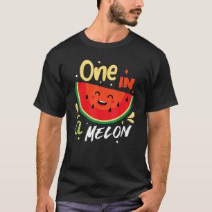 Eine in einem Melon Watermelone Lover Fruitarian S T-Shirt