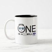 Eine in einer halben Million - zweiteilige Kaffee- Zweifarbige Tasse (Links)