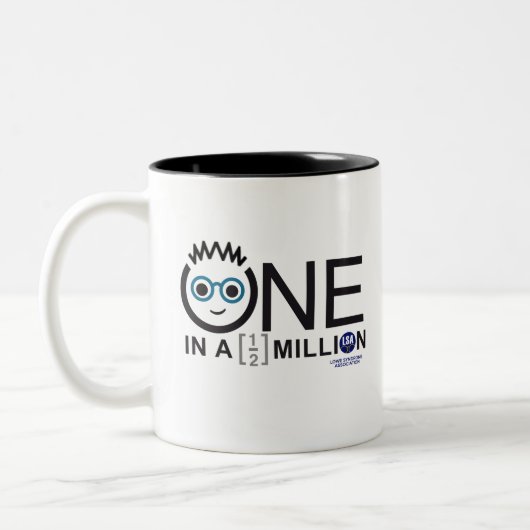 Eine in einer halben Million - zweiteilige Kaffee- Zweifarbige Tasse (Links)