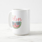 Eine in einer Melon-Tasse Kaffeetasse (Vorderseite Links)