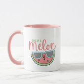 Eine in einer Melon-Tasse Tasse (Links)